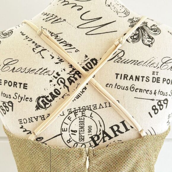 Lulu’s Light of the Party Gold Multi Sparkly Sleeveless Mini Dress Size S NWT - Picture 6 of 10